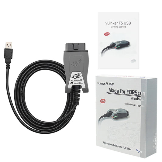 Vgate Vlinker FS ELM327 USB OBD2 Car Diagnostic Tool - Code Readers & Scan Tools by Vgate | Online Shopping UK | buy2fix