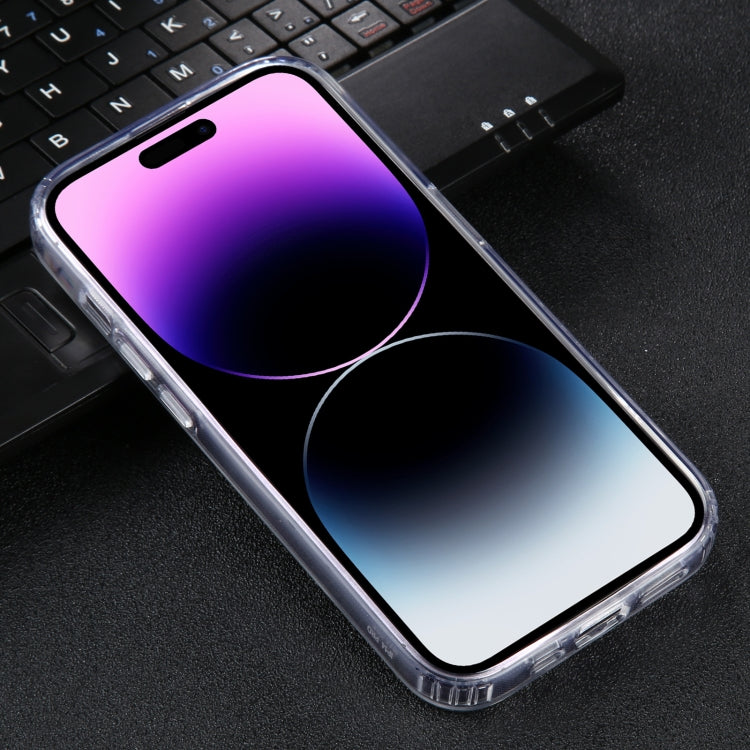 For iPhone 14 Pro GEBEI MagSafe Magnetic Transparent Phone Case(Transparent) - iPhone 14 Pro Cases by GEBEI | Online Shopping UK | buy2fix