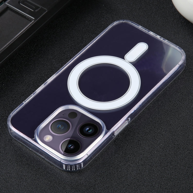 For iPhone 14 Pro GEBEI MagSafe Magnetic Transparent Phone Case(Transparent) - iPhone 14 Pro Cases by GEBEI | Online Shopping UK | buy2fix
