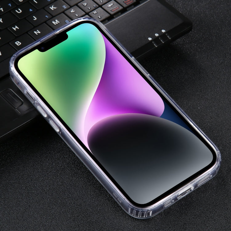 For iPhone 14 GEBEI MagSafe Magnetic Transparent Phone Case(Transparent) - iPhone 14 Cases by GEBEI | Online Shopping UK | buy2fix