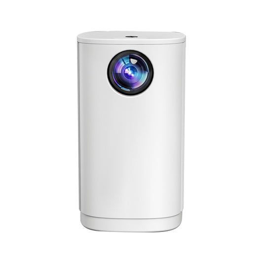 T1 480x360 800 Lumens Portable Mini LED Projector, Specification:UK Plug(White) by buy2fix