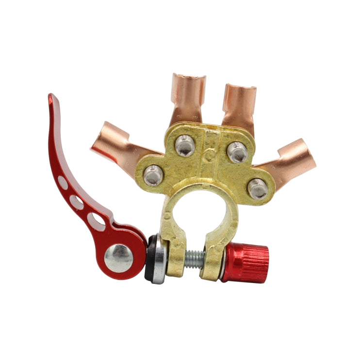 CP-3085 Car Battery Brass Stake Head Removable Battery Terminal Connector - Booster Cable & Clip by buy2fix | Online Shopping UK | buy2fix