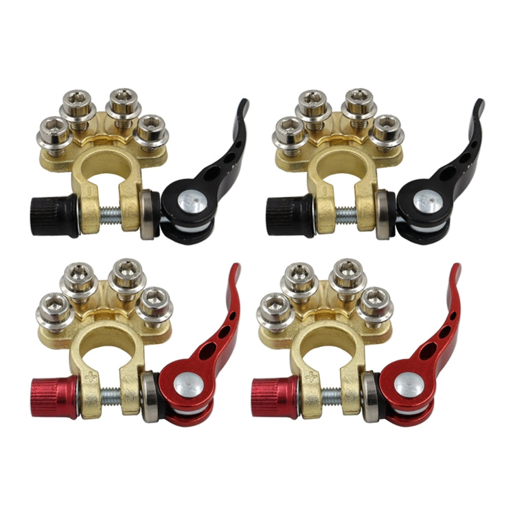 CP-3085 Car Battery Brass Stake Head Removable Battery Terminal Connector - Booster Cable & Clip by buy2fix | Online Shopping UK | buy2fix