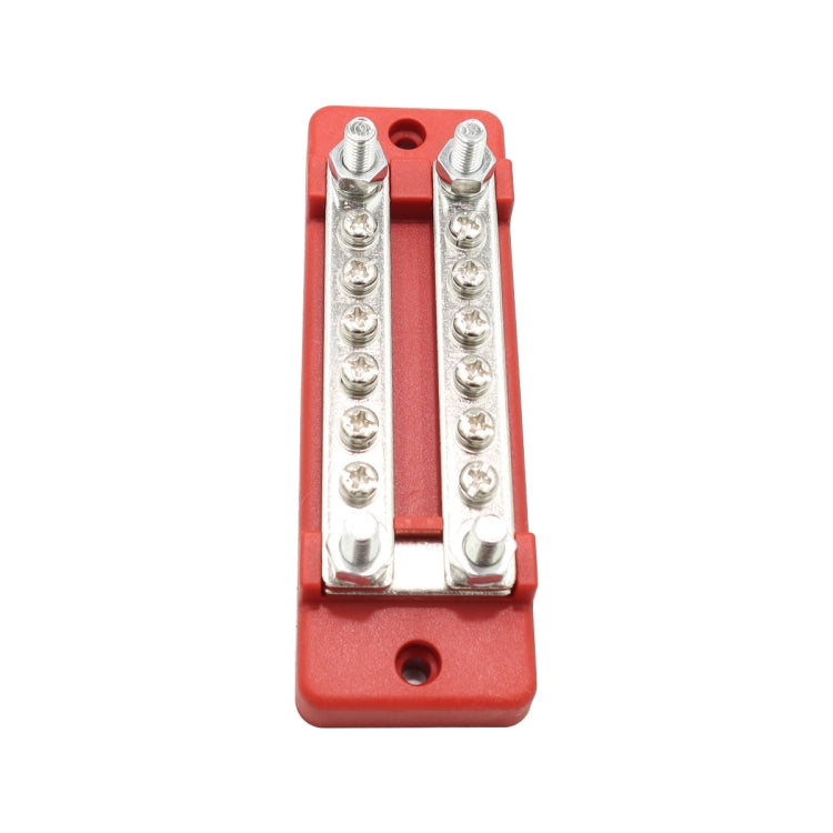 CP-3109-01 150A 12-48V RV Yacht Double-row 6-way Busbar(Red) - Booster Cable & Clip by buy2fix | Online Shopping UK | buy2fix