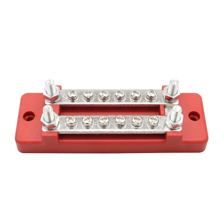 CP-3110 1 Pair 150A 12-48V RV Yacht Double-row 6-way Busbar - Booster Cable & Clip by buy2fix | Online Shopping UK | buy2fix
