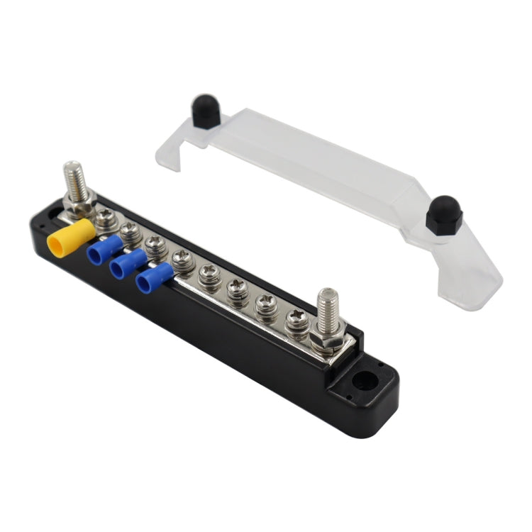CP-0972 1 Pair 10-way A Style Power Distribution Block Terminal Studs with Terminals - Booster Cable & Clip by buy2fix | Online Shopping UK | buy2fix