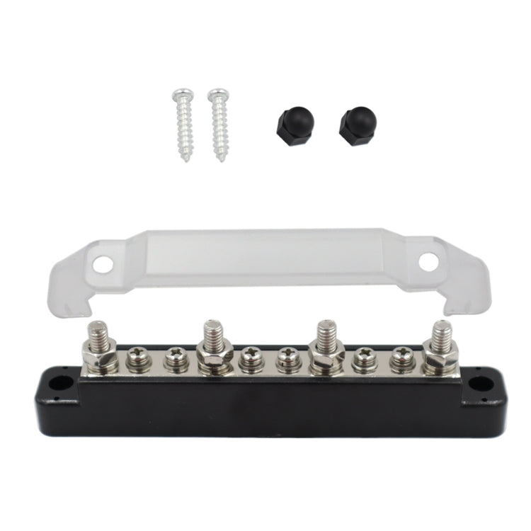 CP-0972 1 Pair 10-way A Style Power Distribution Block Terminal Studs with Terminals - Booster Cable & Clip by buy2fix | Online Shopping UK | buy2fix