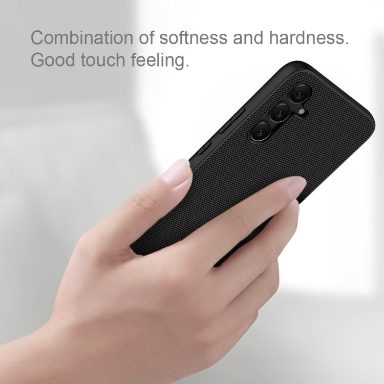 For Samsung Galaxy A54 5G NILLKIN Shockproof TPU + PC Textured Protective Phone Case(Black) - Galaxy Phone Cases by NILLKIN | Online Shopping UK | buy2fix