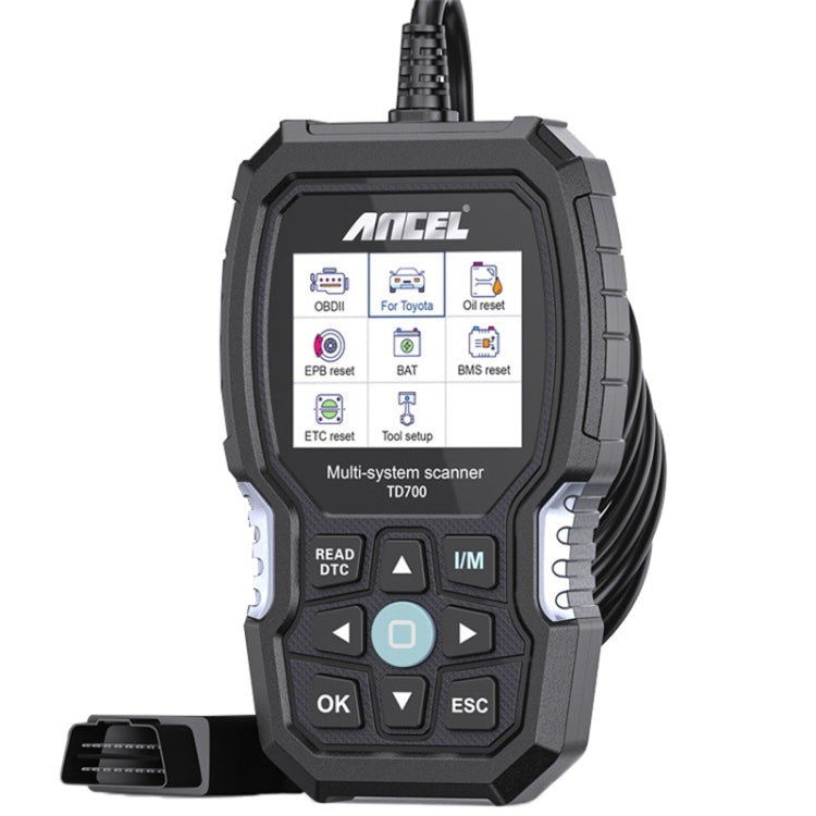 For Toyota / Lexus / Scion Ancel TD700 Car Scanner Full System Diagnostic Tool - Code Readers & Scan Tools by buy2fix | Online Shopping UK | buy2fix