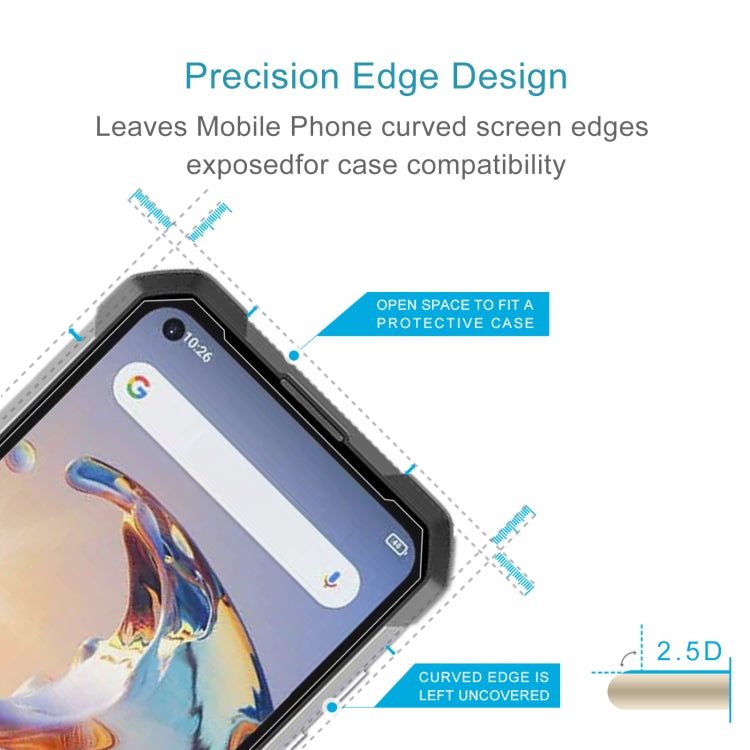 For Unihertz Tank / Tank 2 / Tank 3 50pcs 0.26mm 9H 2.5D Tempered Glass Film - Others by buy2fix | Online Shopping UK | buy2fix