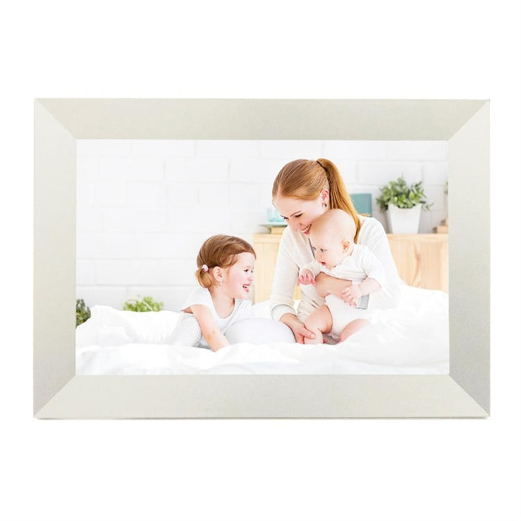 10.1 inch IPS Display WiFi Cloud Photo Frame, RK3126C Quad Core up to 1.5GHz, 1GB+16GB, Power Plug:EU Plug(White) - 11 inch Below by buy2fix | Online Shopping UK | buy2fix
