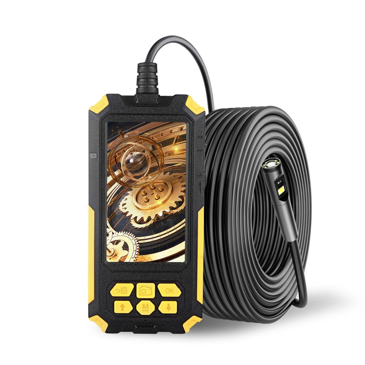 P50 8mm 4.5 inch Three Camera Endoscope with Screen, Length:2m Hard Line - by buy2fix | Online Shopping UK | buy2fix