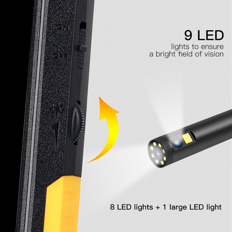 P50 4.5 inch Dual Camera with Screen Endoscope, Length:10m Hard Line(8mm) - by buy2fix | Online Shopping UK | buy2fix