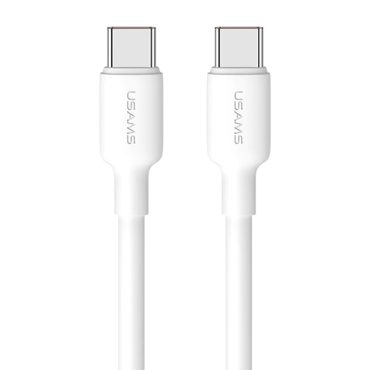 USAMS US-SJ614 U84 PD100W USB-C / Type-C to USB-C / Type-C Charging Data Cable, Cable Length:2m(White) by USAMS