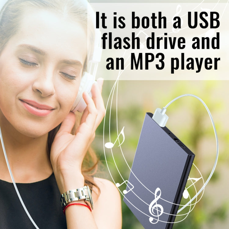 JNN K1 Square HD Noise Canceling Recorder, Capacity:4GB(Black) by JNN