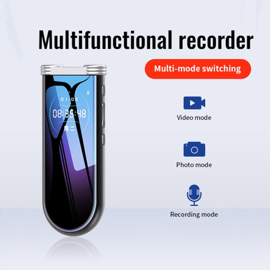 JNN V20 1080P HD Video Motion Detection Recorder, Capacity:64GB(Silver Black) - Digital Video Recorder by buy2fix | Online Shopping UK | buy2fix