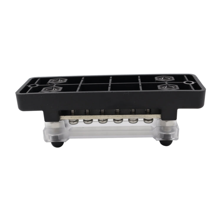 CP-3023-01 150A 12-48V RV Yacht Double-row 6-way Busbar(Black) - Booster Cable & Clip by buy2fix | Online Shopping UK | buy2fix