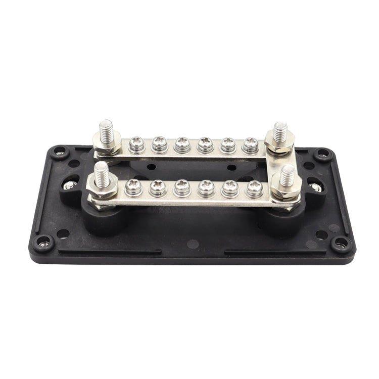CP-3087-01 100A 48V 12-way M6 Terminal Busbar(Black) - Booster Cable & Clip by buy2fix | Online Shopping UK | buy2fix