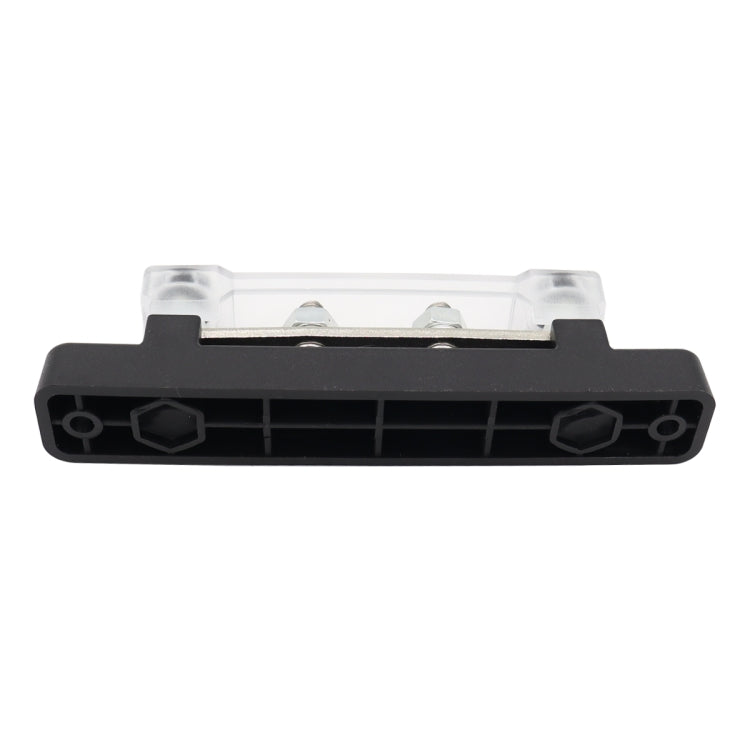 CP-3116-02 150A 12-48V RV Yacht Single-row 2-way Busbar(Black) - Booster Cable & Clip by buy2fix | Online Shopping UK | buy2fix