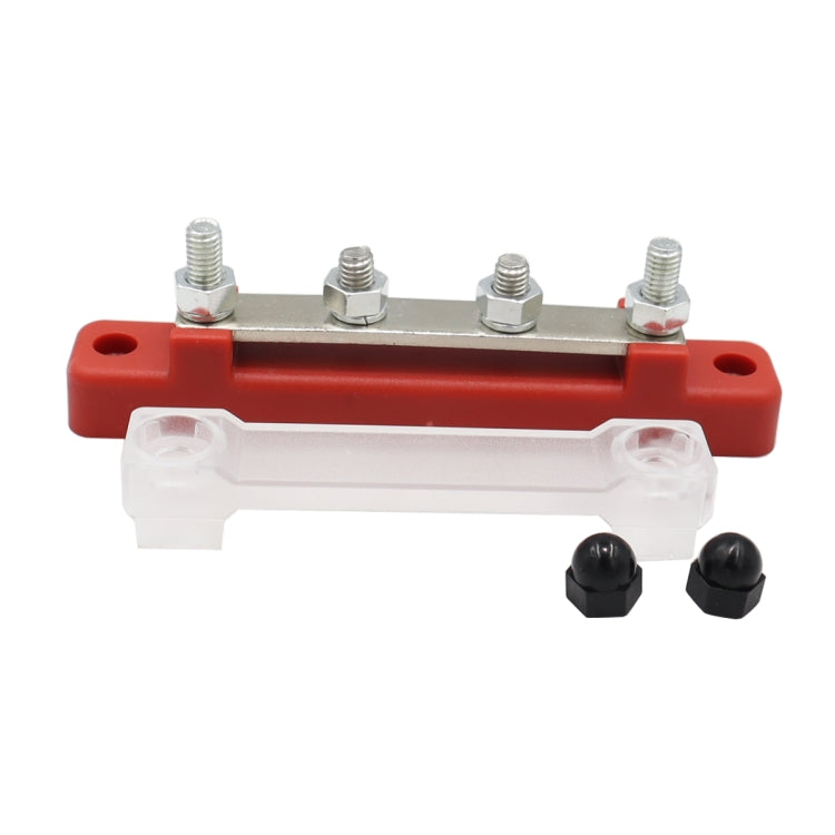 CP-3116-01 150A 12-48V RV Yacht Single-row 2-way Busbar(Red) - Booster Cable & Clip by buy2fix | Online Shopping UK | buy2fix