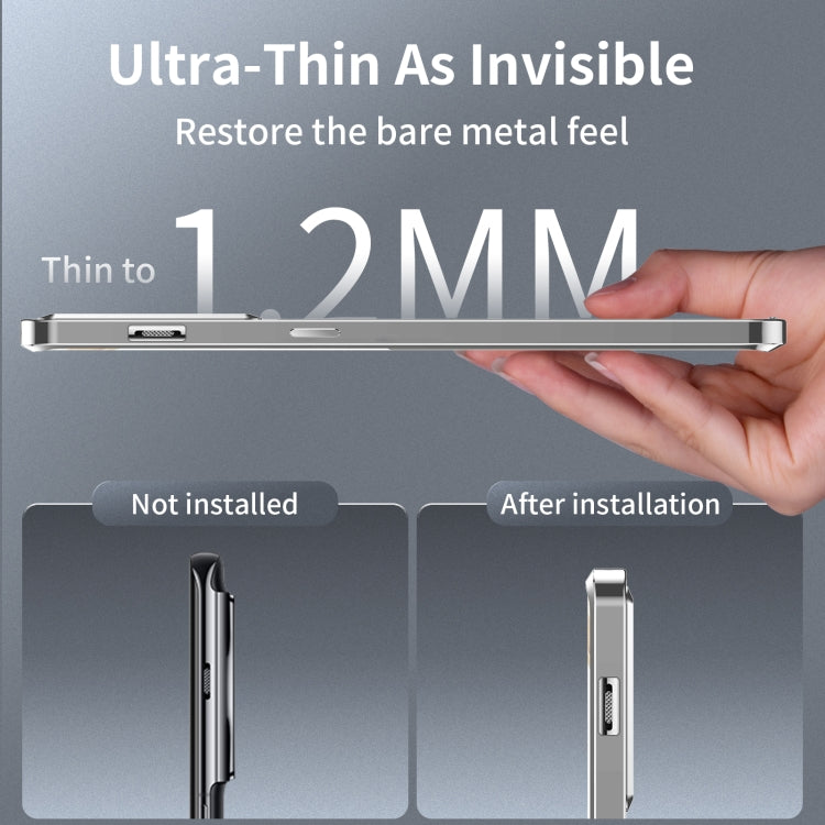 For OnePlus 11 MagSafe Magnetic Frosted Metal Phone Case(Silver) - OnePlus Cases by buy2fix | Online Shopping UK | buy2fix