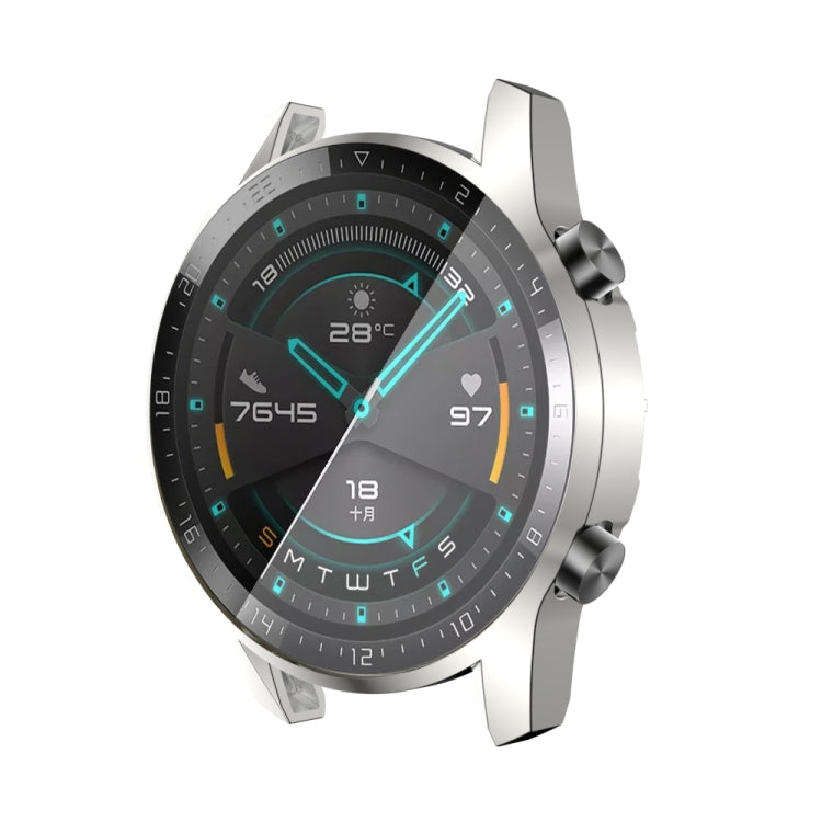 For Huawei Watch GT2 46mm TPU All Inclusive Watch Case(Silver) - Watch Cases by Huawei | Online Shopping UK | buy2fix