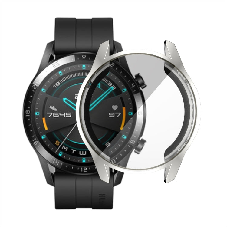 For Huawei Watch GT2 46mm TPU All Inclusive Watch Case(Silver) - Watch Cases by Huawei | Online Shopping UK | buy2fix