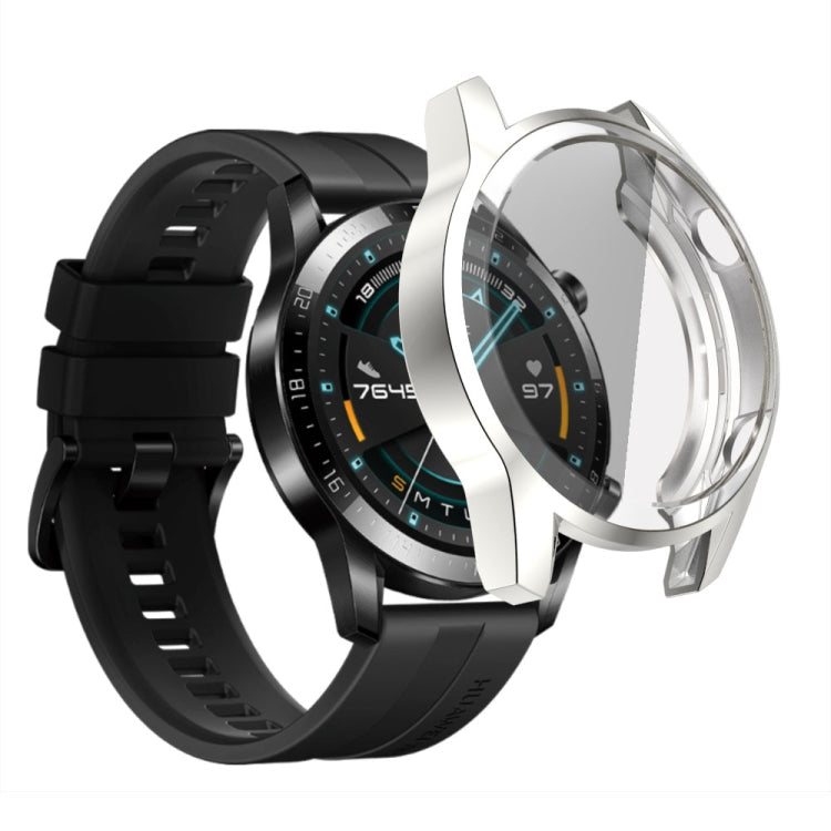 For Huawei Watch GT2 46mm TPU All Inclusive Watch Case(Silver) - Watch Cases by Huawei | Online Shopping UK | buy2fix