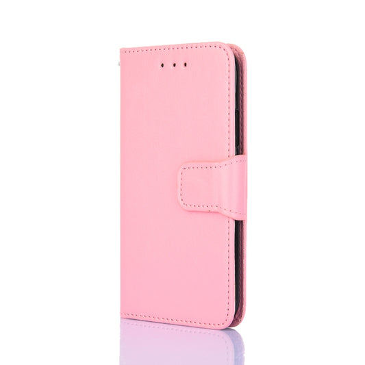For OnePlus Ace 2/11R Crystal Texture Leather Phone Case(Pink) by buy2fix