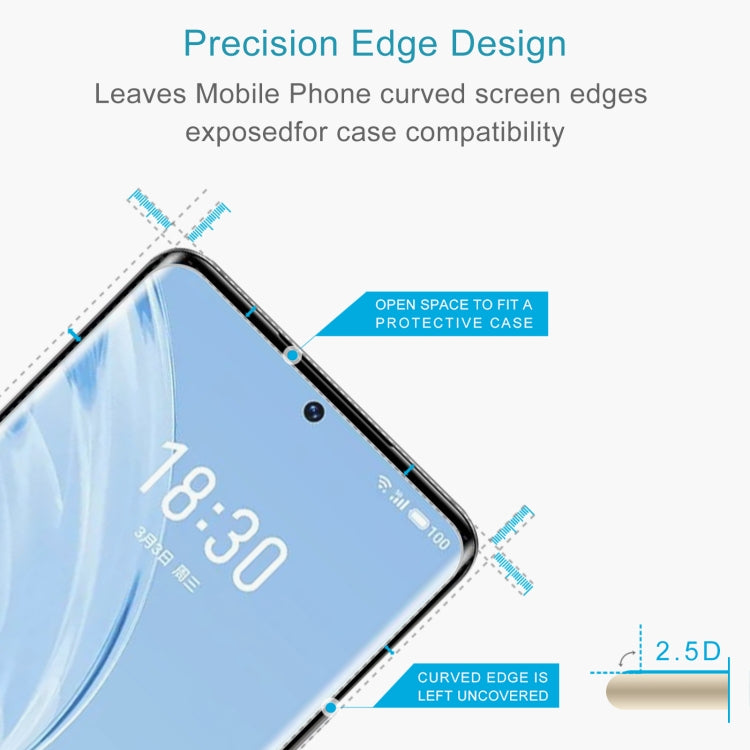 For Meizu 20 Pro 50pcs 0.26mm 9H 2.5D Tempered Glass Film - Others by buy2fix | Online Shopping UK | buy2fix
