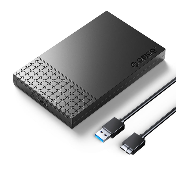 ORICO ORICO-2526U3-V1 2.5 inch USB 3.0 Micro-B Hard Drive Enclosure External Storage Case(Black) - HDD Enclosure by ORICO | Online Shopping UK | buy2fix