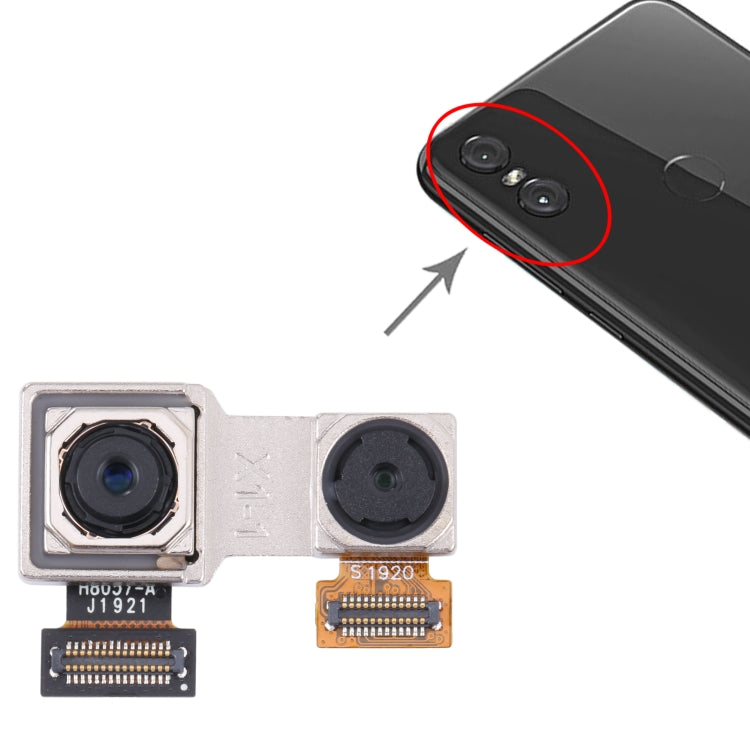 For Motorola Moto One / P30 Play Original Back Facing Camera - Camera Accessories by buy2fix | Online Shopping UK | buy2fix