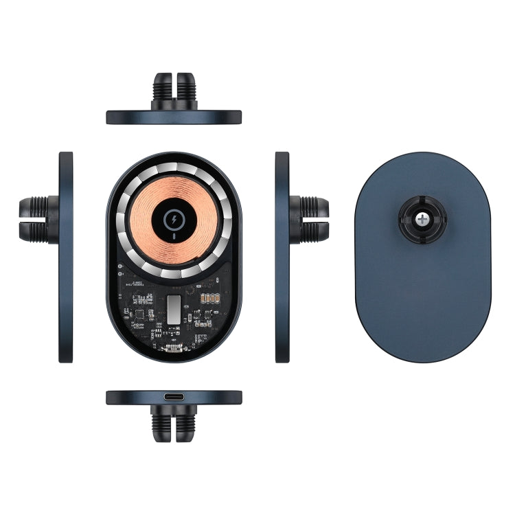 X9F Transparent Magnetic Air Vent Wireless Car Charger by buy2fix