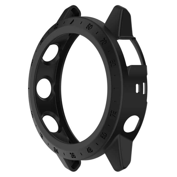 For Garmin MARQ 2 Armor Hollow Watch Protective Case(Black) - Watch Cases by buy2fix | Online Shopping UK | buy2fix