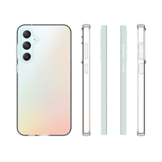 For Samsung Galaxy S23 FE 5G Waterproof Texture TPU Phone Case(Transparent) by buy2fix