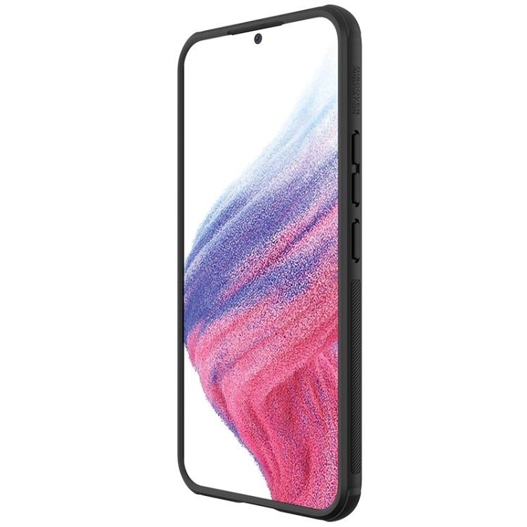For Samsung Galaxy A54 5G NILLKIN Super Frosted Shield Pro PC + TPU Phone Case(Black) - Galaxy Phone Cases by NILLKIN | Online Shopping UK | buy2fix
