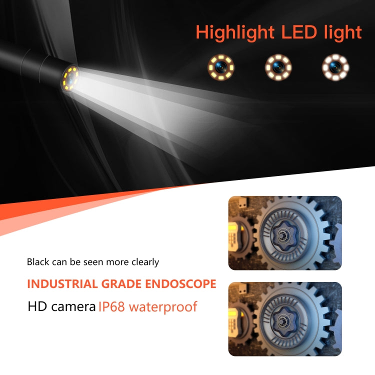 P130 5.5mm 4.3 inch Single Camera with Screen Endoscope, Length:2m - by buy2fix | Online Shopping UK | buy2fix