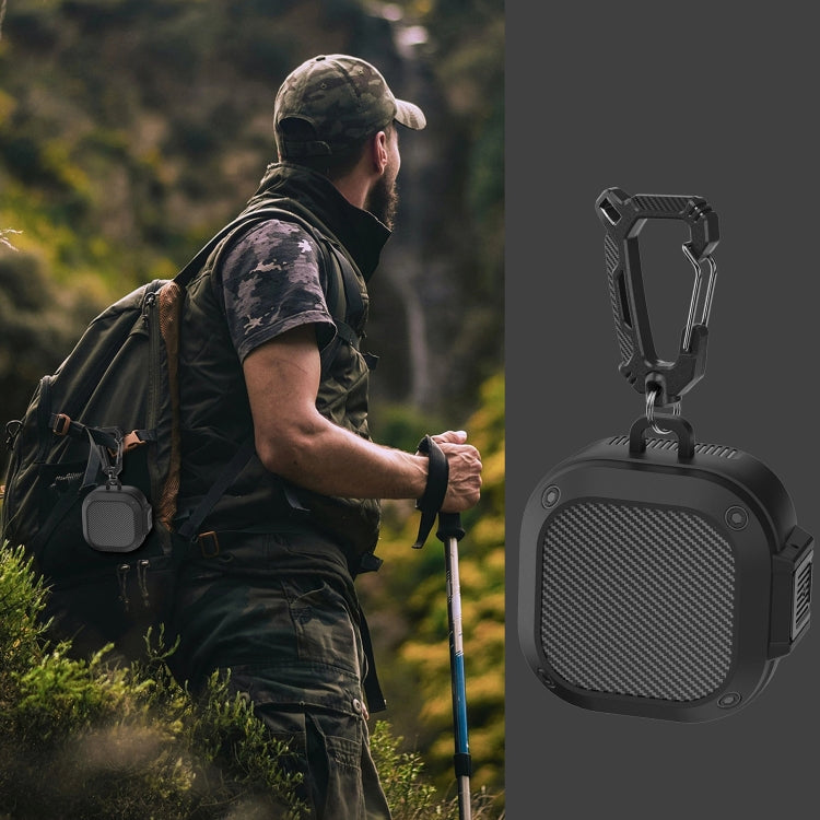 Wireless Earphones Silicone Case with Switch & Carabiner for Samsung Galaxy Buds Live / Buds2 / Buds Pro / Buds2 Pro(Dark Blue) by buy2fix