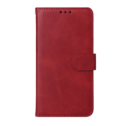 For Xiaomi Redmi 11A 4G/12C Classic Calf Texture Flip Leather Phone Case(Red) by buy2fix