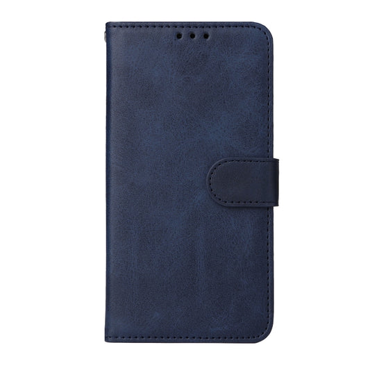 For Samsung Galaxy A24 4G Classic Calf Texture Flip Leather Phone Case(Blue) by buy2fix