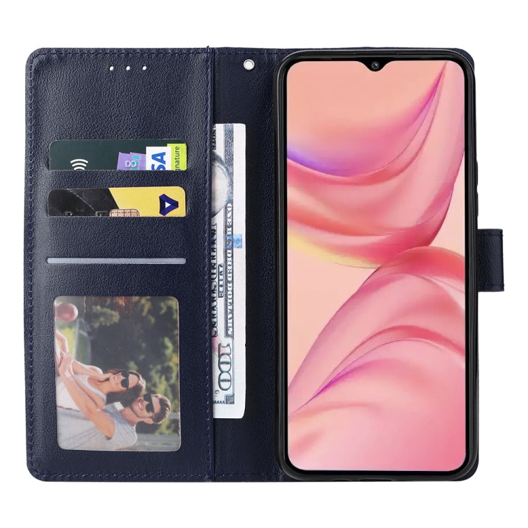 For Infinix Hot 10 Lite 3 Card Slots Multifunctional Leather Phone Case(Navy Blue) - Infinix Cases by buy2fix | Online Shopping UK | buy2fix