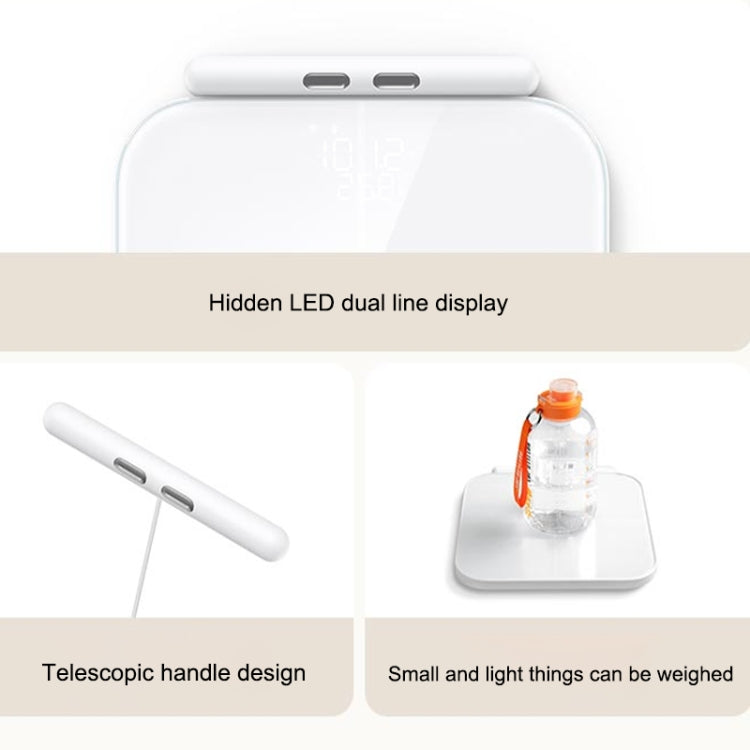 Original Xiaomi Eight Electrode Body Fat Scale WiFi Bluetooth APP Support(White) by Xiaomi