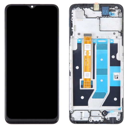 For OPPO A78 5G CPH2483 CPH2495 OEM LCD Screen Digitizer Full Assembly With Frame - LCD Screen by buy2fix | Online Shopping UK | buy2fix