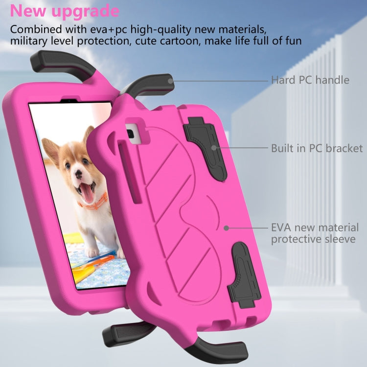 For Samsung Galaxy Tab A7 Lite 8.7 T220 / T225 Ice Baby EVA Shockproof Hard PC Tablet Case(Rose Red) - Tab A7 Lite T220 / T225 by buy2fix | Online Shopping UK | buy2fix