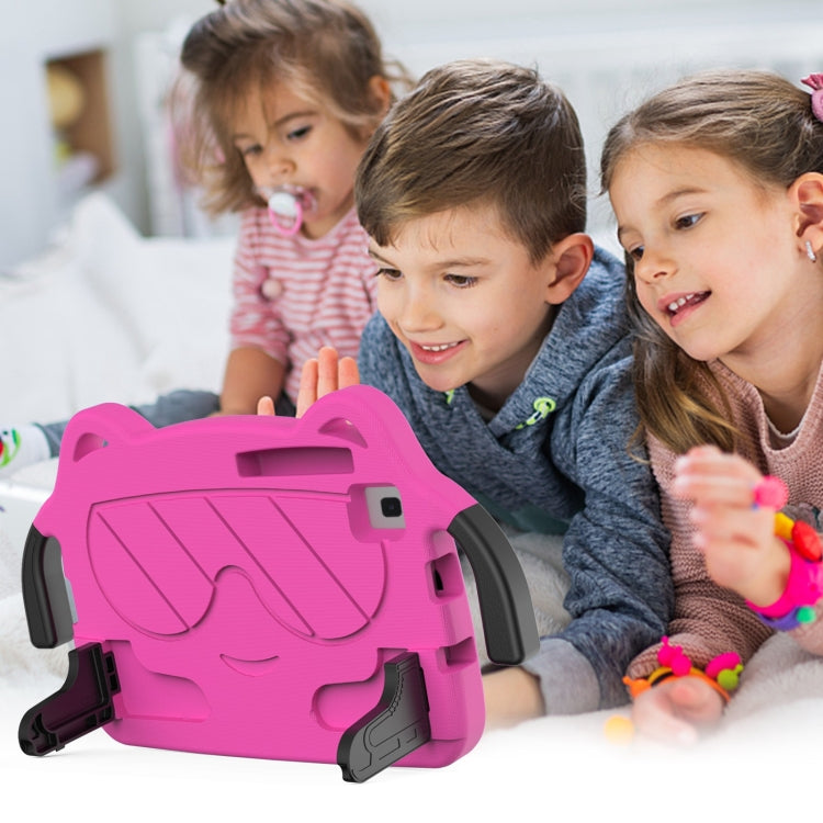 For Samsung Galaxy Tab A7 Lite 8.7 T220 / T225 Ice Baby EVA Shockproof Hard PC Tablet Case(Rose Red) - Tab A7 Lite T220 / T225 by buy2fix | Online Shopping UK | buy2fix