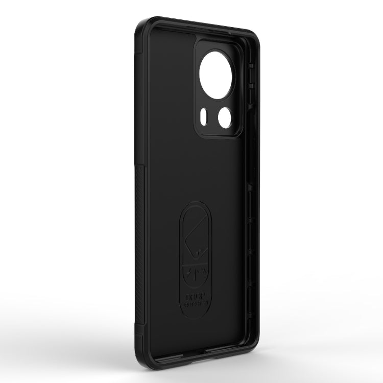 For Xiaomi 13 Lite Magic Shield TPU + Flannel Phone Case(Light Blue) - Xiaomi Cases by buy2fix | Online Shopping UK | buy2fix