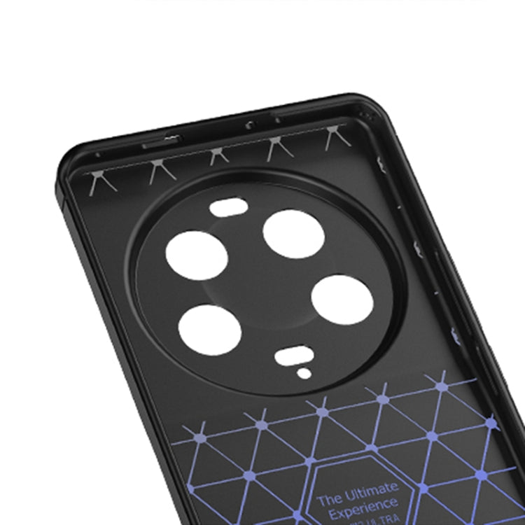 For Xiaomi 13 Ultra Litchi Texture Shockproof TPU Phone Case(Black) by buy2fix