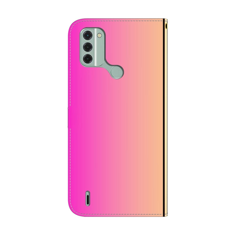 For Nokia C31 Imitated Mirror Surface Leather Phone Case(Gradient Color) - Nokia Cases by buy2fix | Online Shopping UK | buy2fix