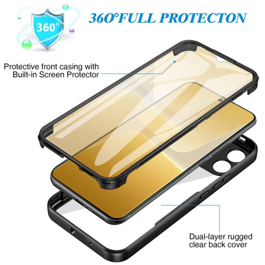 For Xiaomi 13 Pro Acrylic + TPU 360 Degrees Full Coverage Phone Case(Black) by buy2fix
