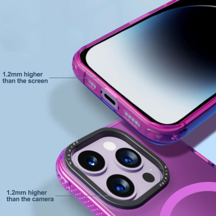 For iPhone 14 Acrylic + TPU MagSafe Protective Phone Case(Green) - iPhone 14 Cases by buy2fix | Online Shopping UK | buy2fix